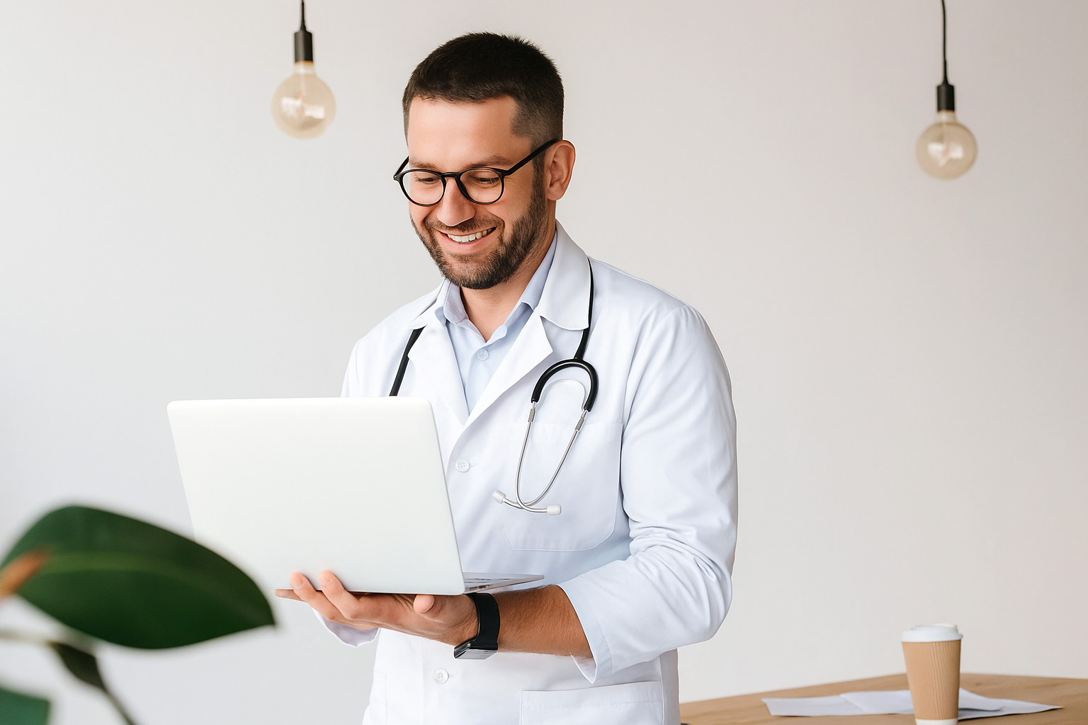 Illustration Showing Why Doctors Need a Website