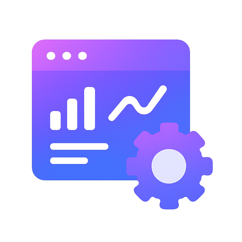 Admin panel dashboard icon