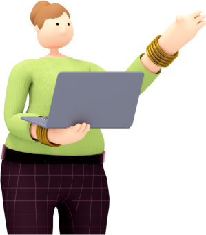 Business partner illustration